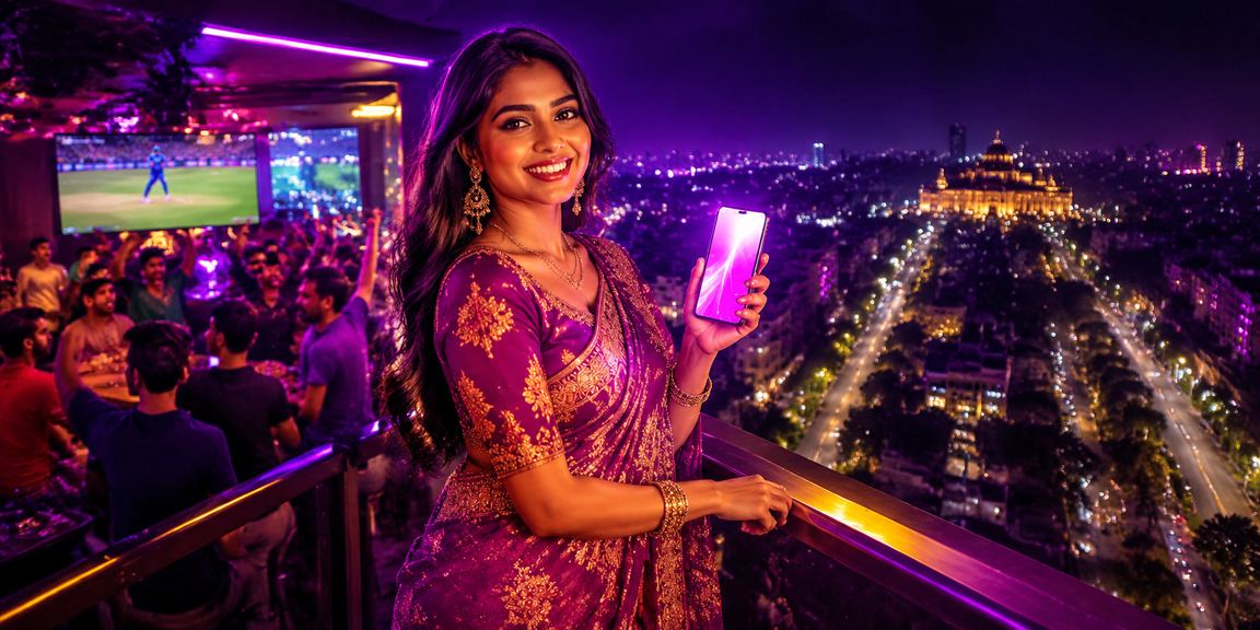 রাজশাহীতে ক্রিকেট বেটিং উপভোগ করছেন এক নারী
